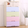 Colorful Fashion Plastic Wardrobe Drawer Cabinet (206025)